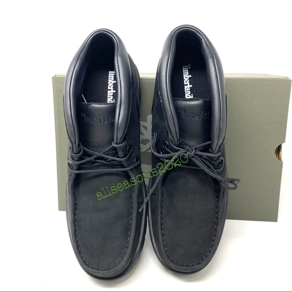 Timberland Newtonbrook Moc Toe Chukka Black Men’s - Picture 11 of 14